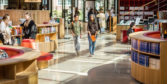 KTH Biblioteket, interiör