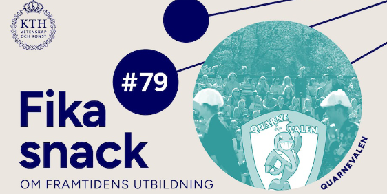 Fika snack Quarnevalen, banner