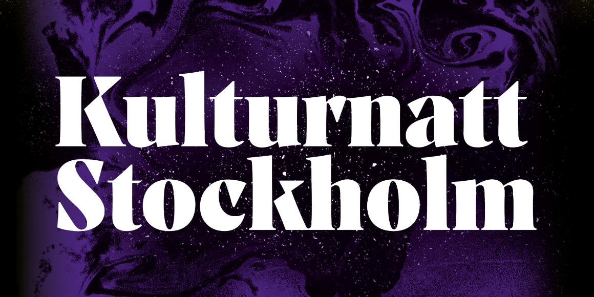 Kulturnatt Stockholm banner