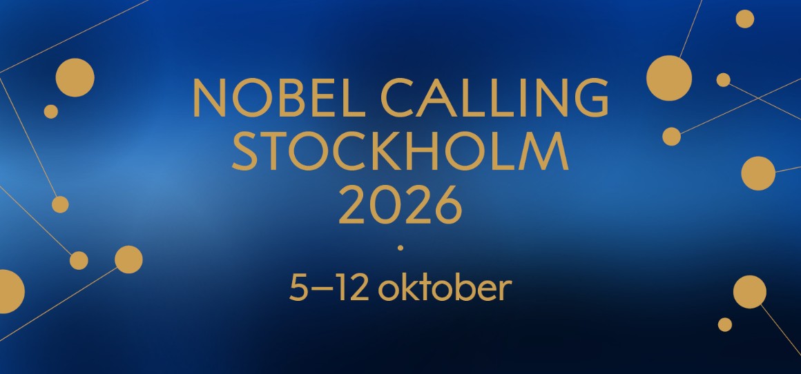 Nobel Calling Stockholm banner
