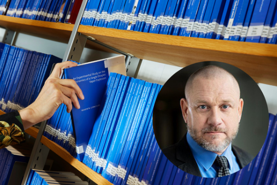 Professor Staffan I. Lindberg, collage
