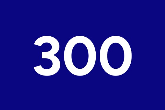 300