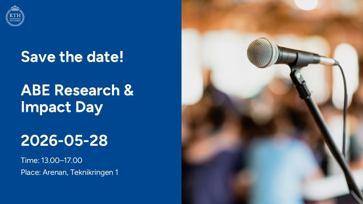 Save the date for ABE Research & Impact Day 28 May 2026