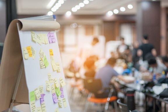 People at a workshop