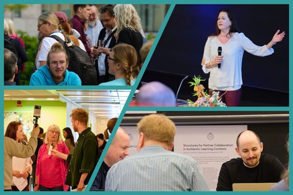 Photo collage from Storträffen Meetup