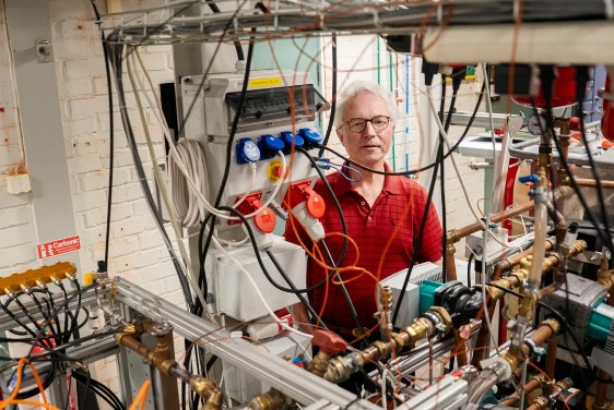 A man in a lab