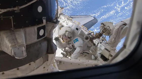Astronaut in space