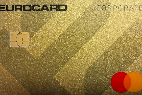 A Eurocard corporate card