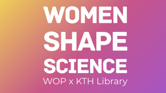 Grafik för Women Shape Science