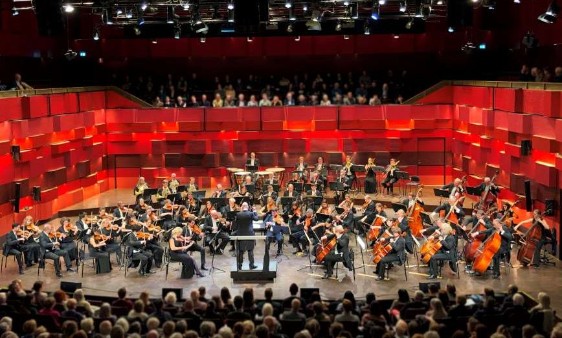 an orchestra