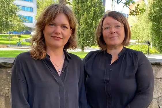 two women