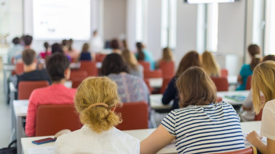 people in a classroom