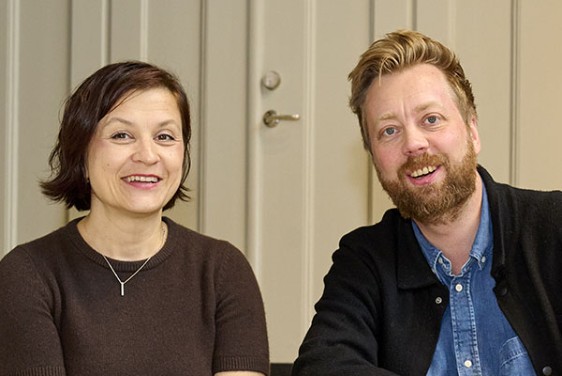 Olga Viberg and Marcus Lithander