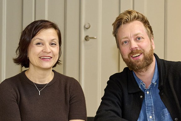 Olga Viberg and Marcus Lithander