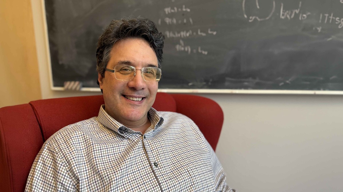 a man sitting in a chair