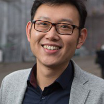 A man in glasses