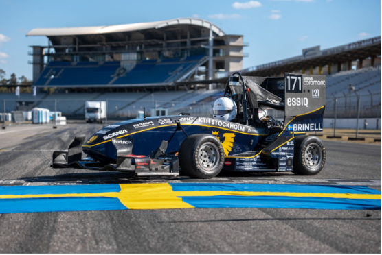 A formula 1 car