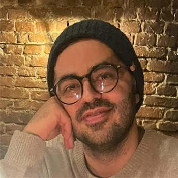 A man in glasses