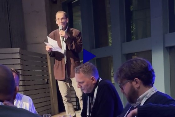 A man on stage