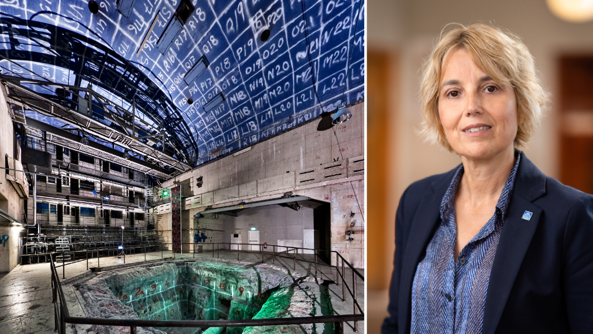 Sandra Di Rocco and KTH Reaktorhallen