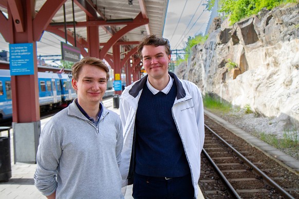 Isak Jarbo and Johan Allberg