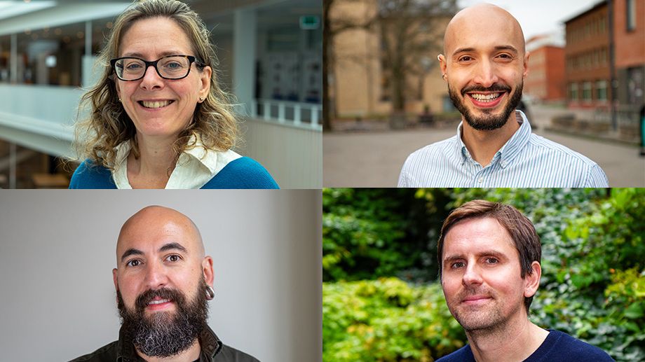 Four researchers